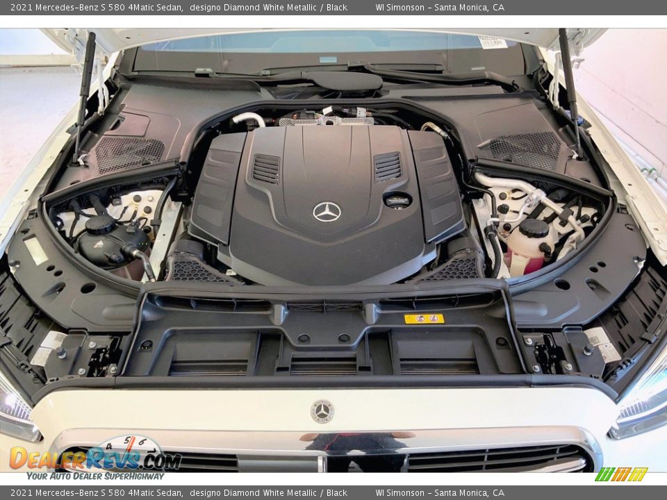 2021 Mercedes-Benz S 580 4Matic Sedan 4.0 Liter DI biturbo DOHC 32-Valve VVT V8 Engine Photo #9