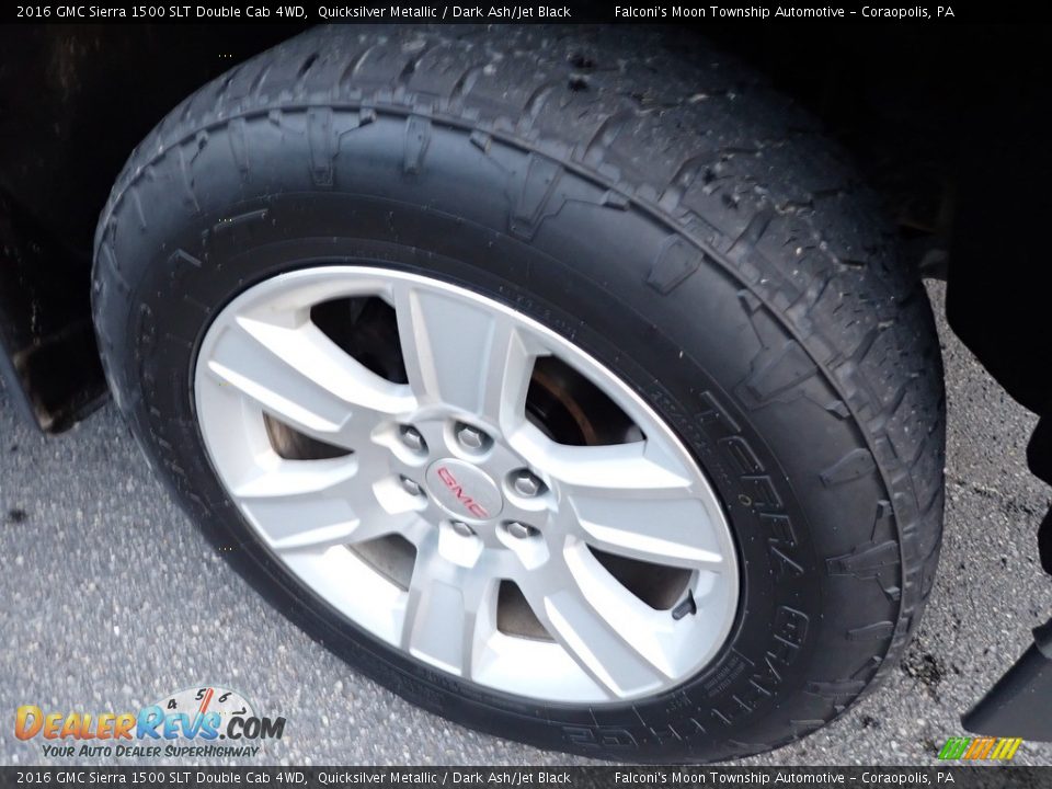 2016 GMC Sierra 1500 SLT Double Cab 4WD Wheel Photo #9