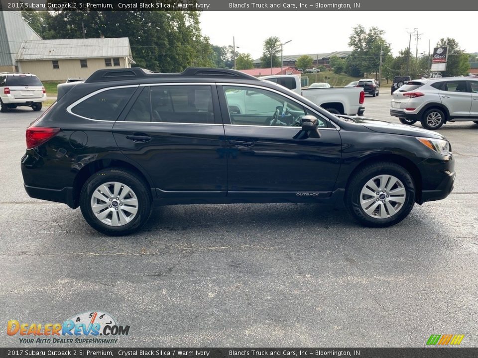 2017 Subaru Outback 2.5i Premium Crystal Black Silica / Warm Ivory Photo #5