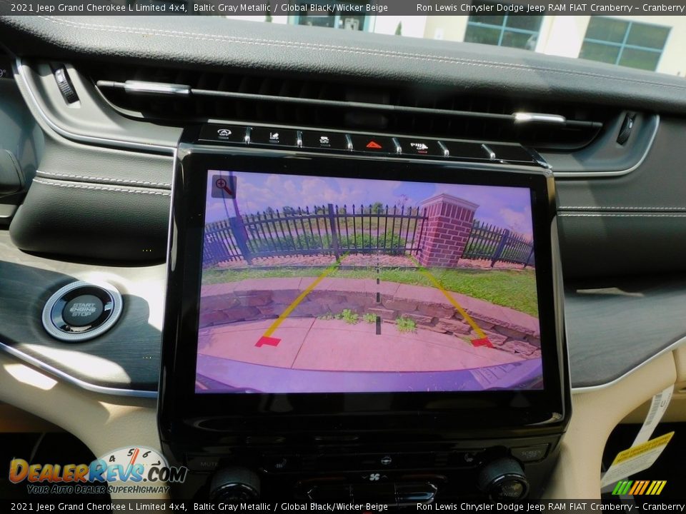 2021 Jeep Grand Cherokee L Limited 4x4 Baltic Gray Metallic / Global Black/Wicker Beige Photo #18
