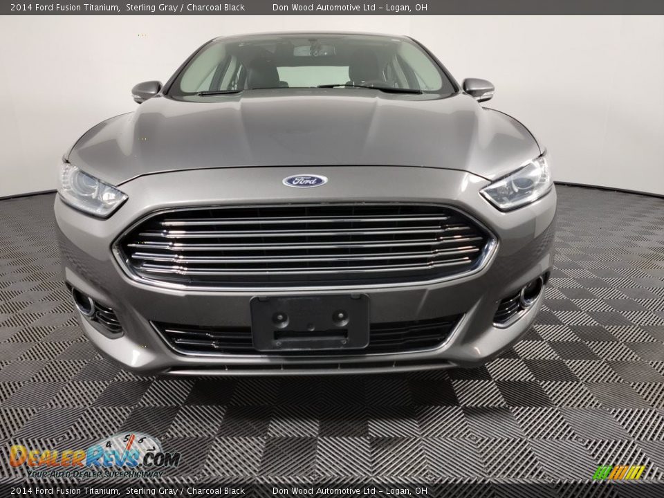 2014 Ford Fusion Titanium Sterling Gray / Charcoal Black Photo #4