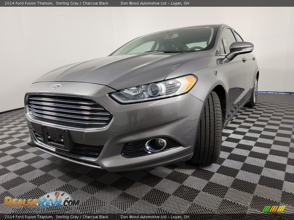 2014 Ford Fusion Titanium Sterling Gray / Charcoal Black Photo #5