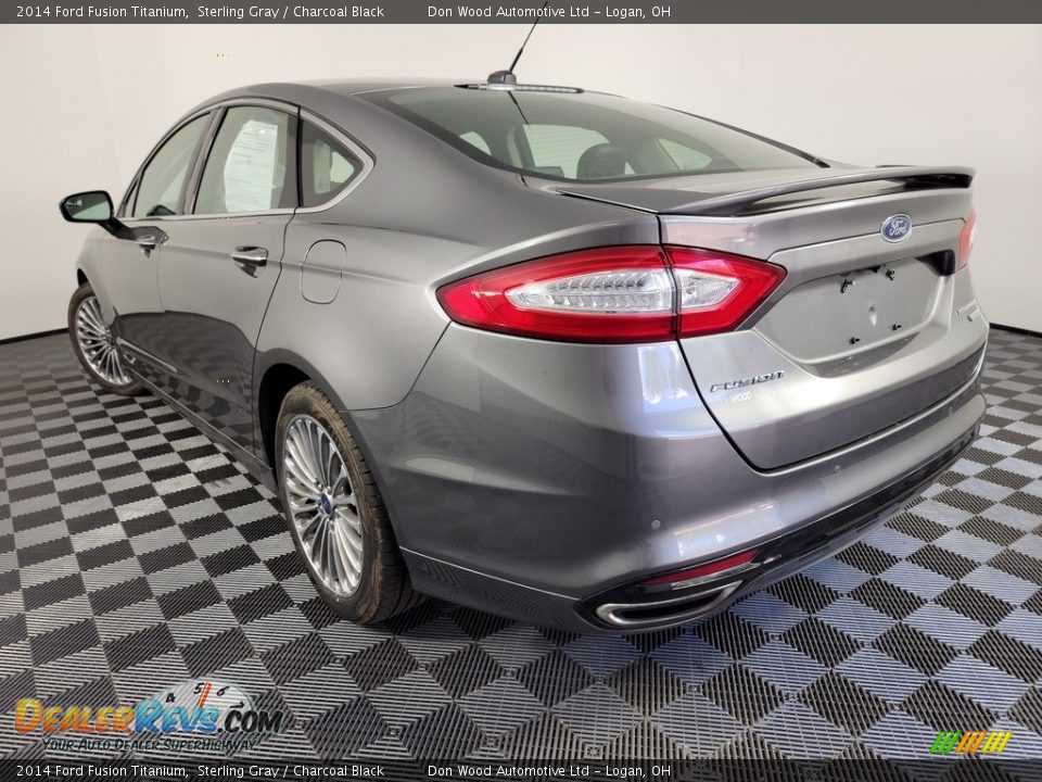 2014 Ford Fusion Titanium Sterling Gray / Charcoal Black Photo #7
