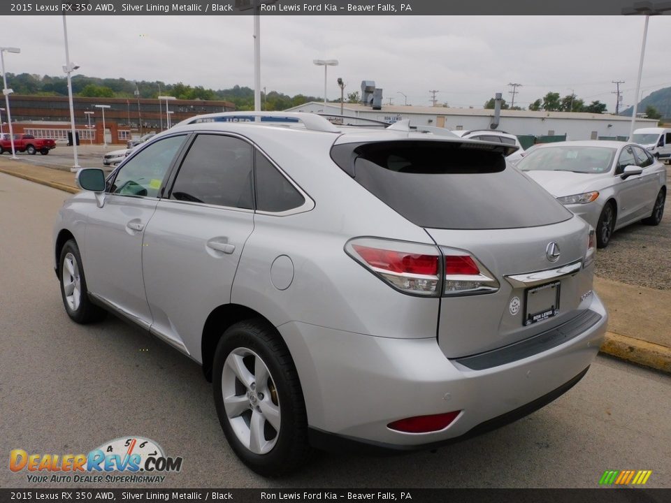 2015 Lexus RX 350 AWD Silver Lining Metallic / Black Photo #5
