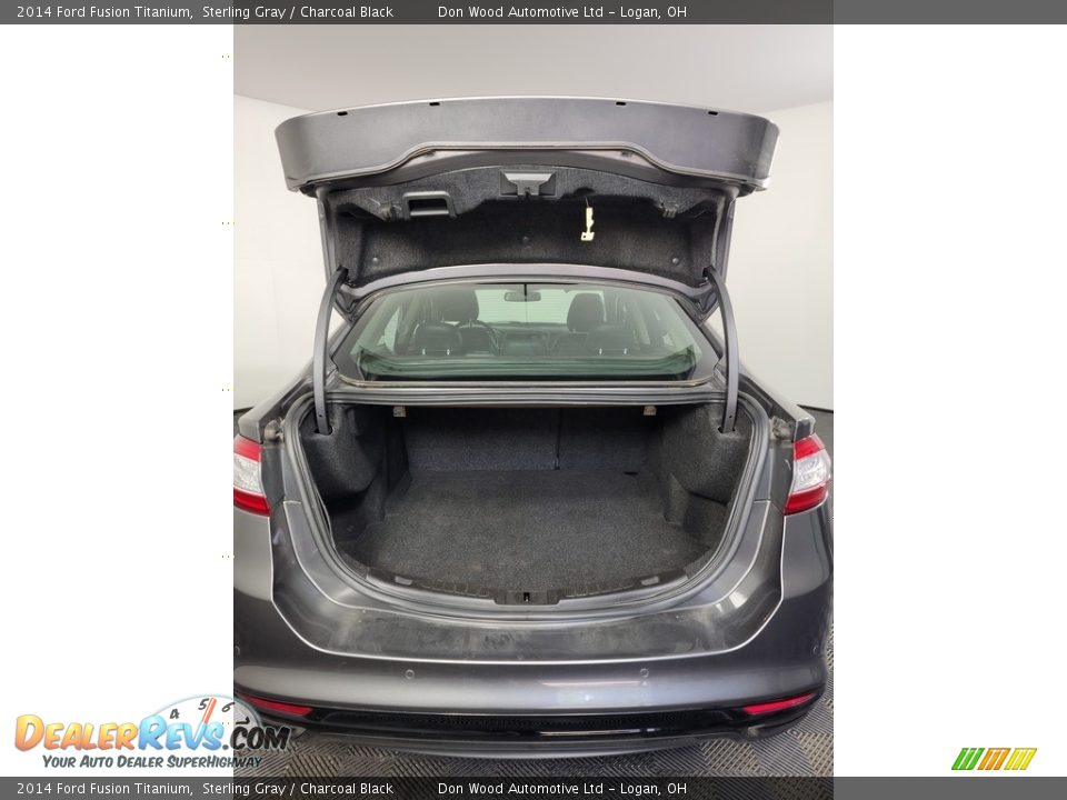 2014 Ford Fusion Titanium Sterling Gray / Charcoal Black Photo #11