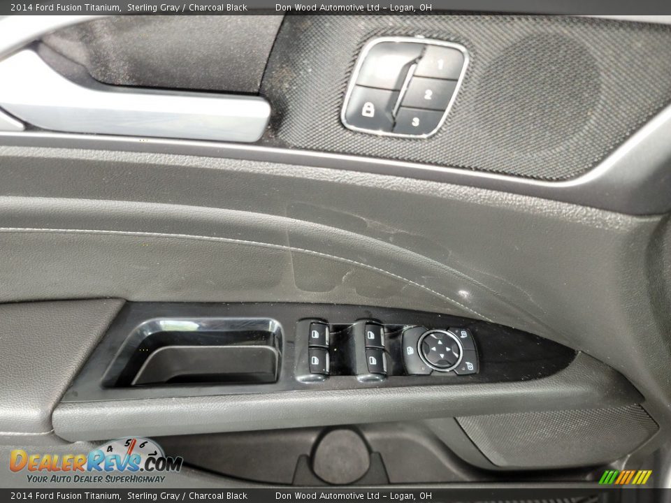 2014 Ford Fusion Titanium Sterling Gray / Charcoal Black Photo #15