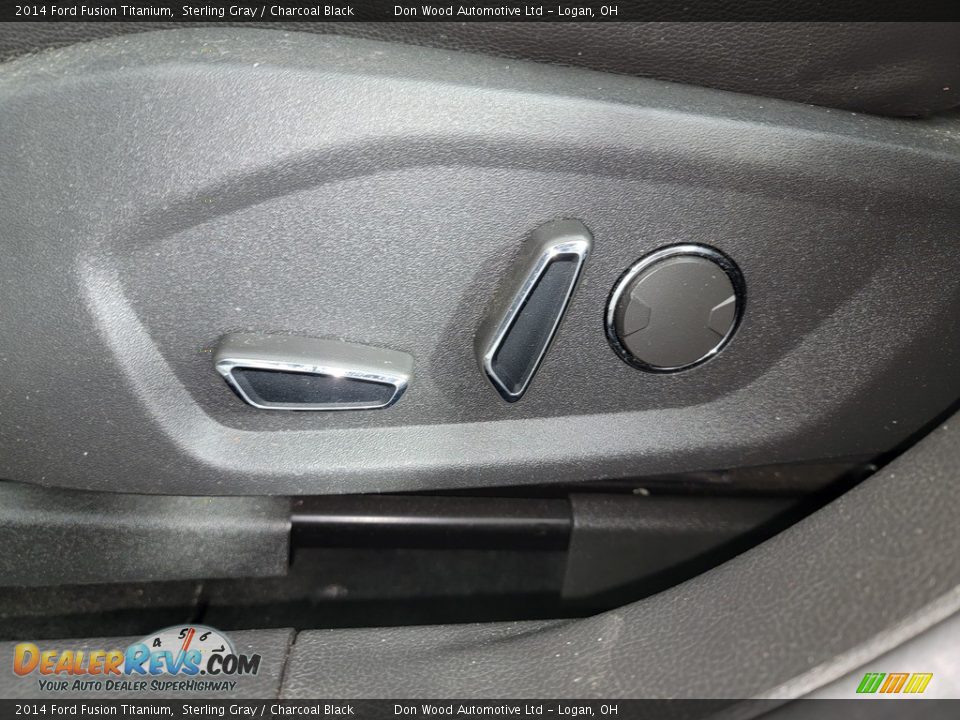 2014 Ford Fusion Titanium Sterling Gray / Charcoal Black Photo #17