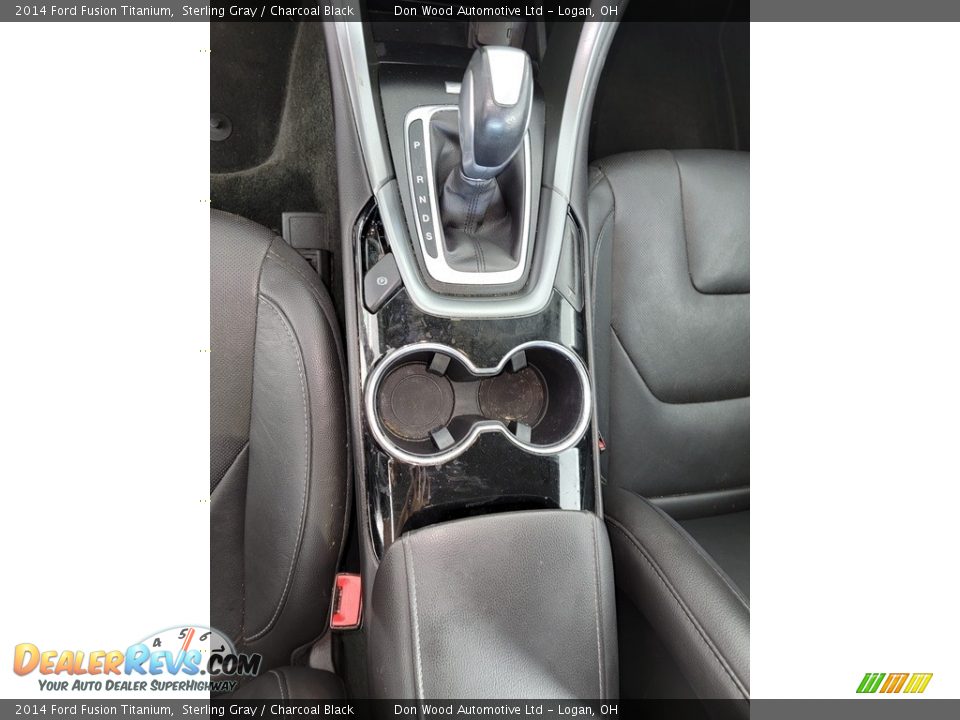 2014 Ford Fusion Titanium Sterling Gray / Charcoal Black Photo #22