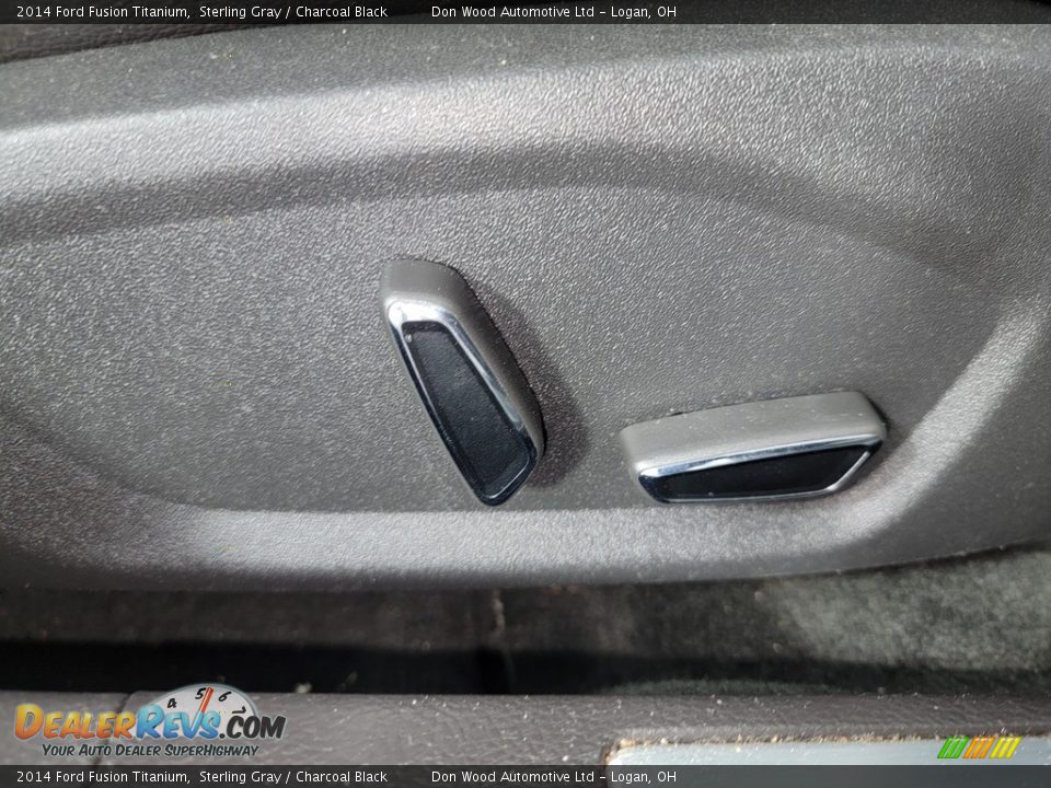 2014 Ford Fusion Titanium Sterling Gray / Charcoal Black Photo #29