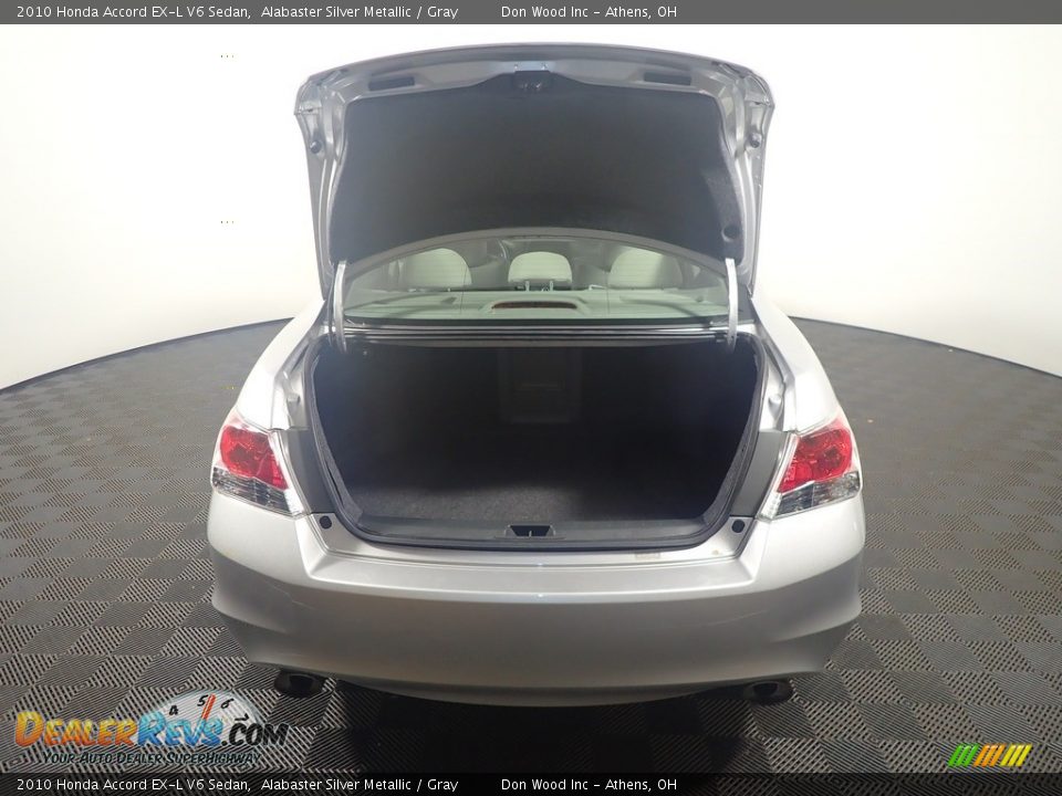 2010 Honda Accord EX-L V6 Sedan Alabaster Silver Metallic / Gray Photo #14
