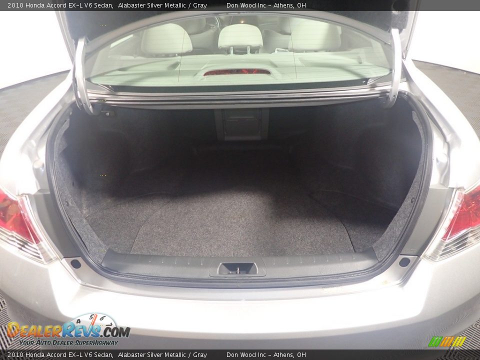 2010 Honda Accord EX-L V6 Sedan Alabaster Silver Metallic / Gray Photo #15