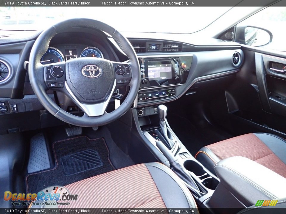 2019 Toyota Corolla SE Black Sand Pearl / Black Photo #19