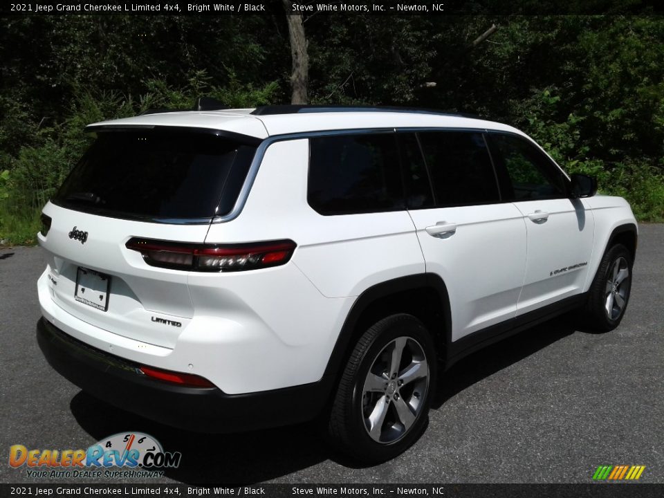 2021 Jeep Grand Cherokee L Limited 4x4 Bright White / Black Photo #6
