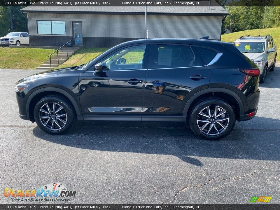 2018 Mazda CX-5 Grand Touring AWD Jet Black Mica / Black Photo #1