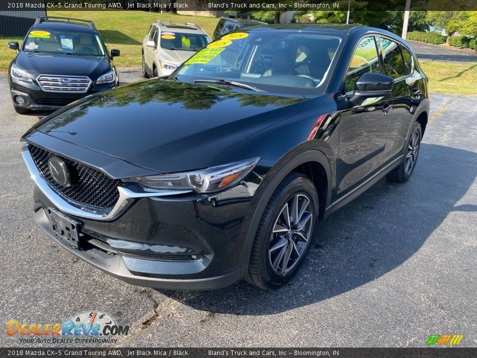 2018 Mazda CX-5 Grand Touring AWD Jet Black Mica / Black Photo #2