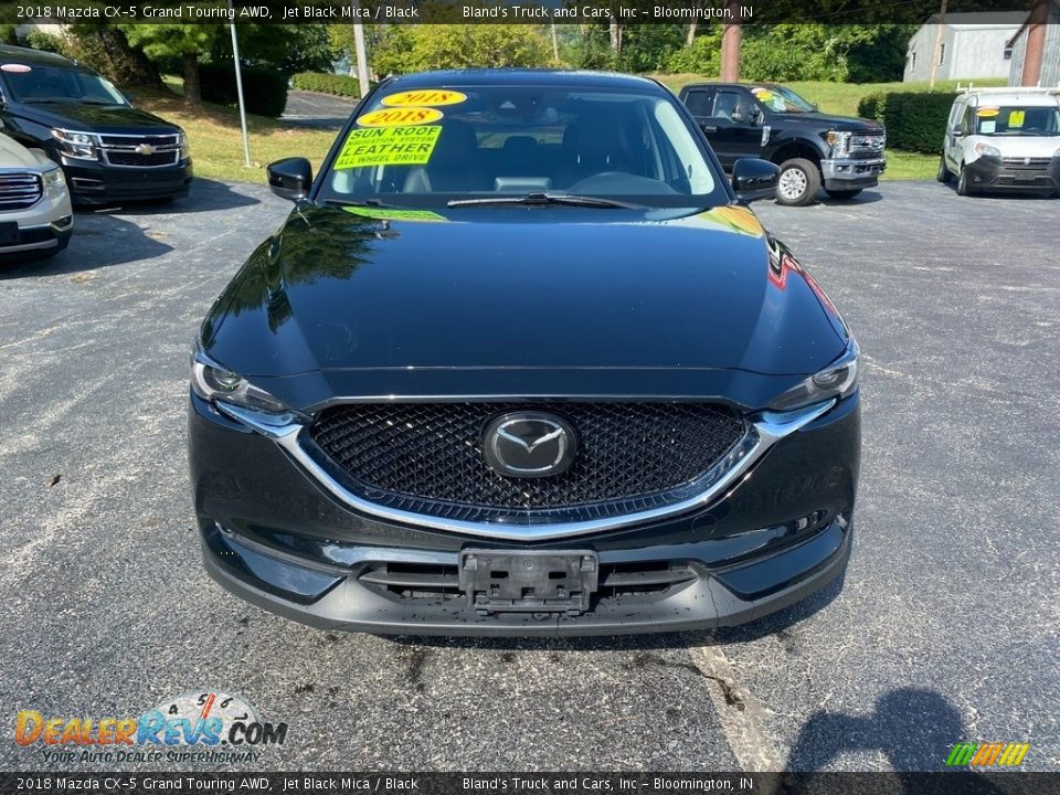 2018 Mazda CX-5 Grand Touring AWD Jet Black Mica / Black Photo #3