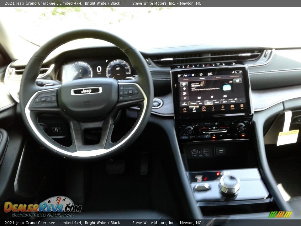 2021 Jeep Grand Cherokee L Limited 4x4 Bright White / Black Photo #19