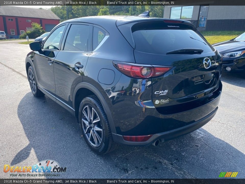 2018 Mazda CX-5 Grand Touring AWD Jet Black Mica / Black Photo #8