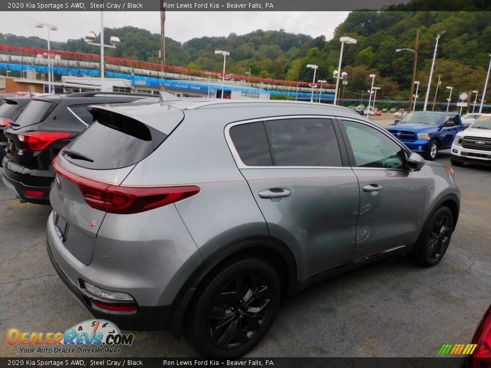 2020 Kia Sportage S AWD Steel Gray / Black Photo #2