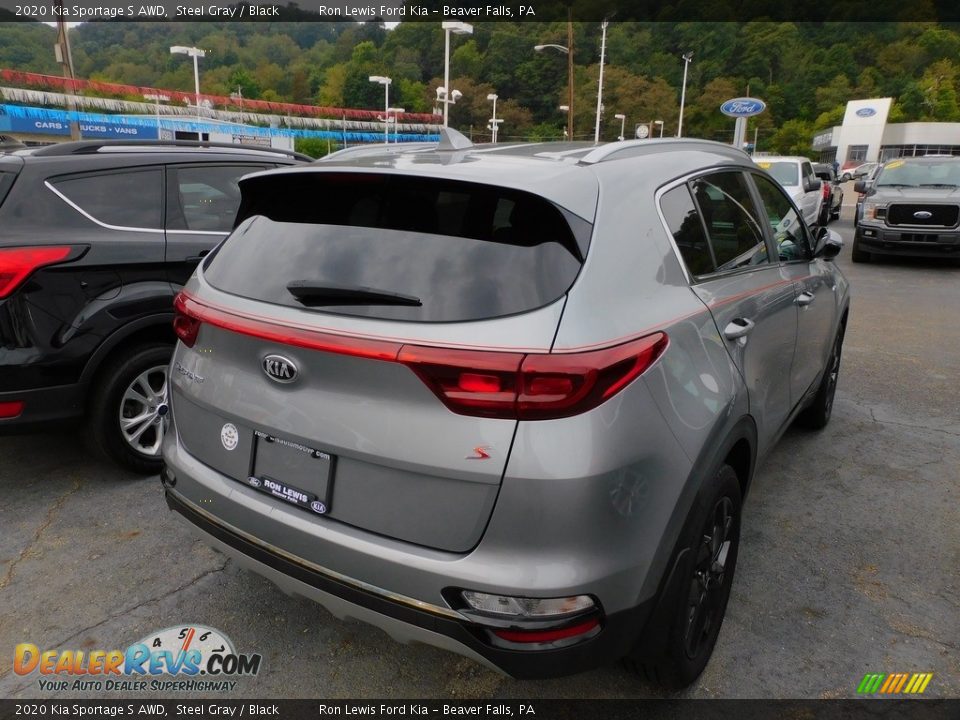 2020 Kia Sportage S AWD Steel Gray / Black Photo #3