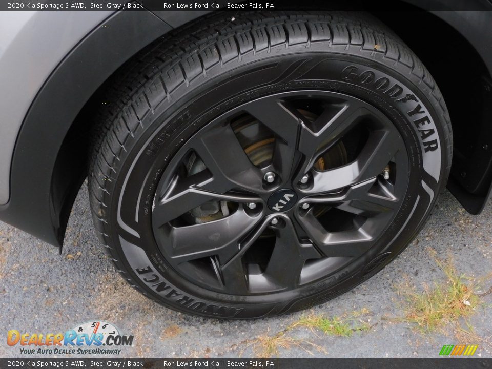 2020 Kia Sportage S AWD Steel Gray / Black Photo #10