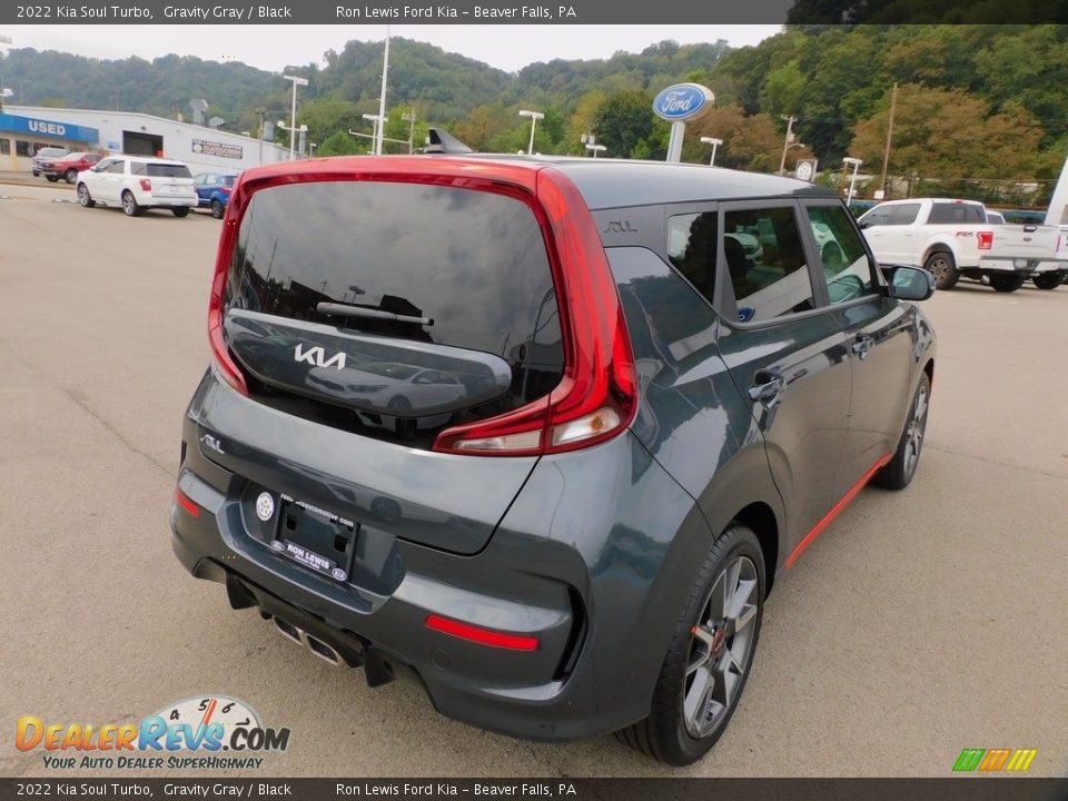 2022 Kia Soul Turbo Gravity Gray / Black Photo #2