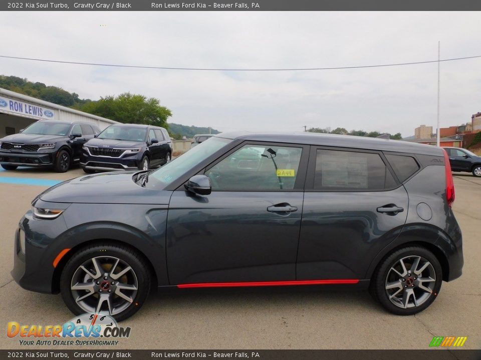 Gravity Gray 2022 Kia Soul Turbo Photo #6