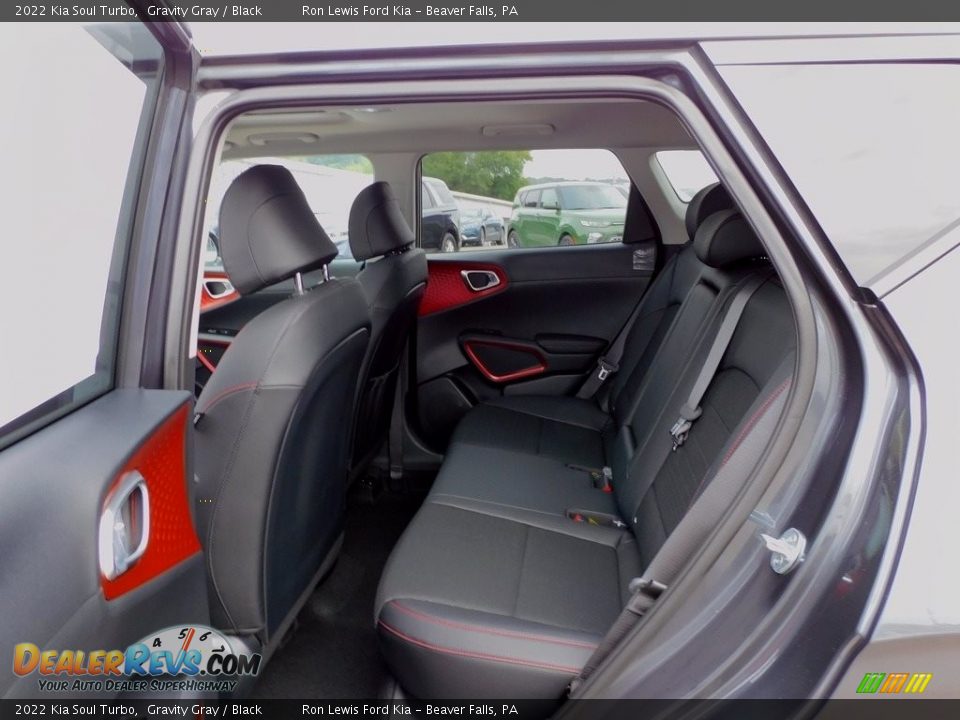 Rear Seat of 2022 Kia Soul Turbo Photo #12