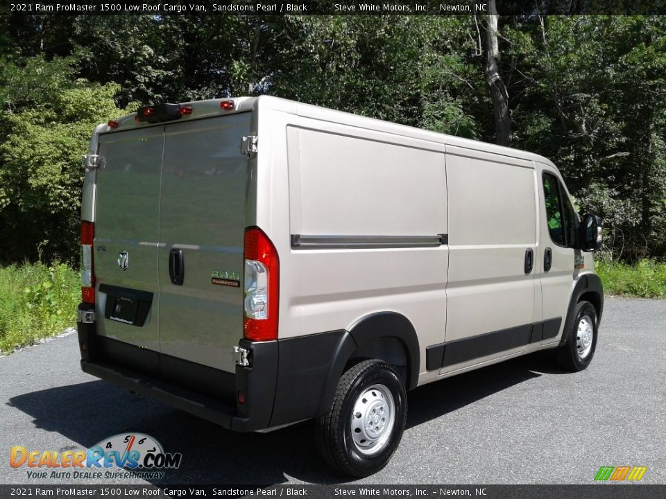 2021 Ram ProMaster 1500 Low Roof Cargo Van Sandstone Pearl / Black Photo #6