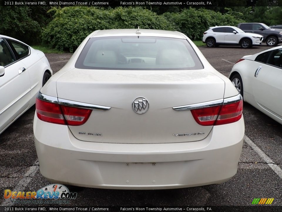 2013 Buick Verano FWD White Diamond Tricoat / Cashmere Photo #3