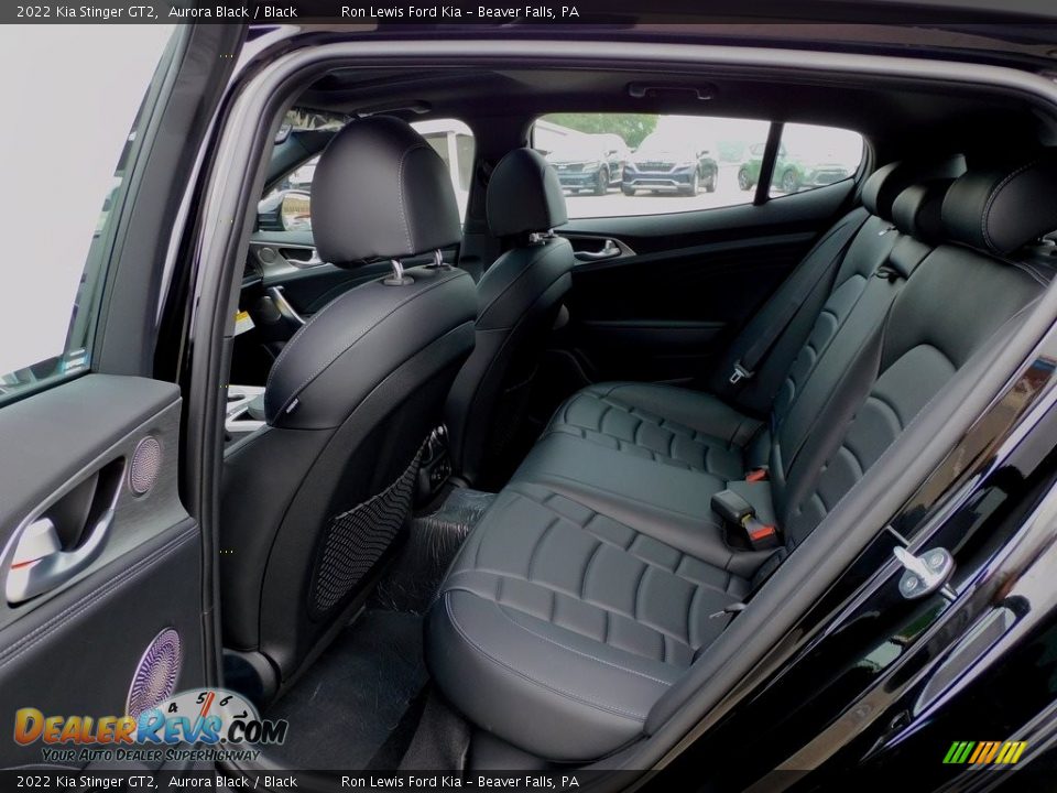 Rear Seat of 2022 Kia Stinger GT2 Photo #12