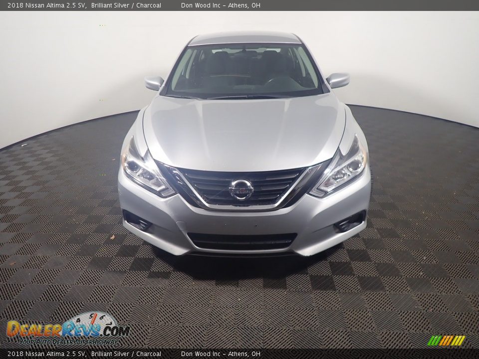 2018 Nissan Altima 2.5 SV Brilliant Silver / Charcoal Photo #5