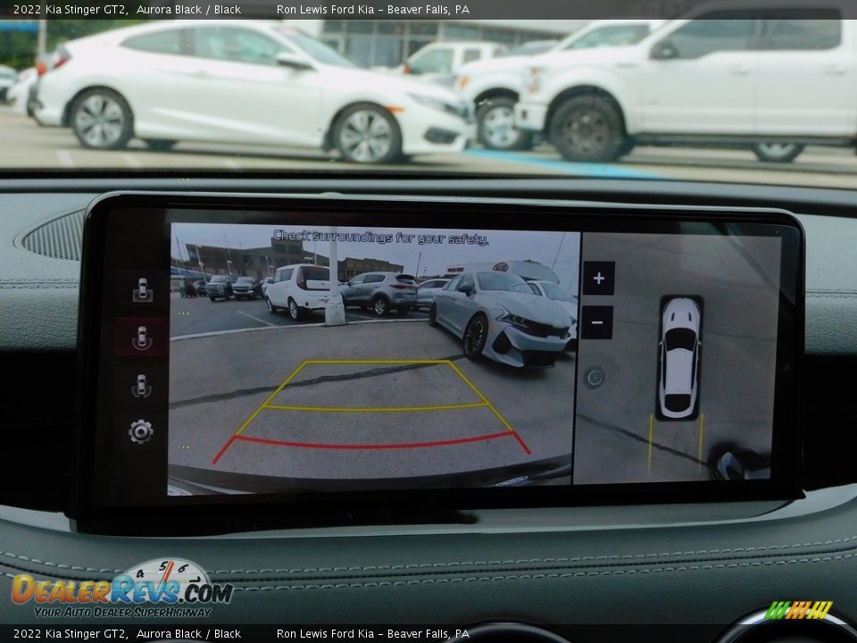 2022 Kia Stinger GT2 Aurora Black / Black Photo #17