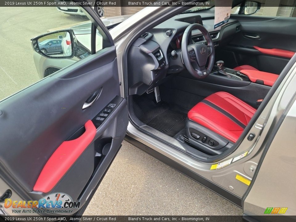 Front Seat of 2019 Lexus UX 250h F Sport AWD Photo #5