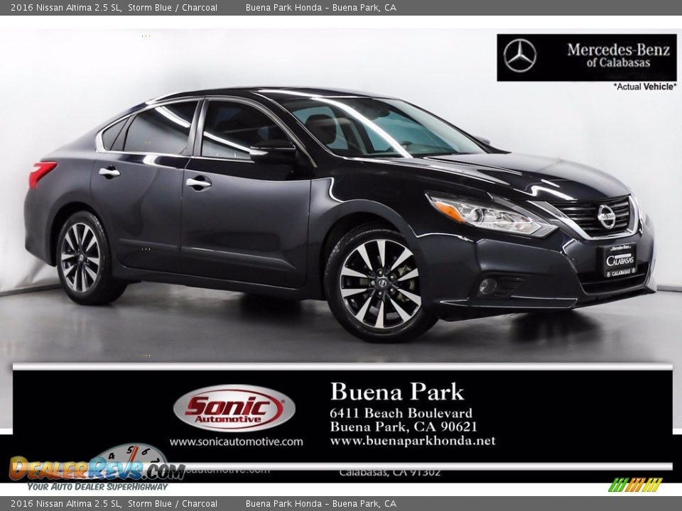 2016 Nissan Altima 2.5 SL Storm Blue / Charcoal Photo #1