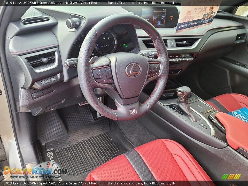 Dashboard of 2019 Lexus UX 250h F Sport AWD Photo #11