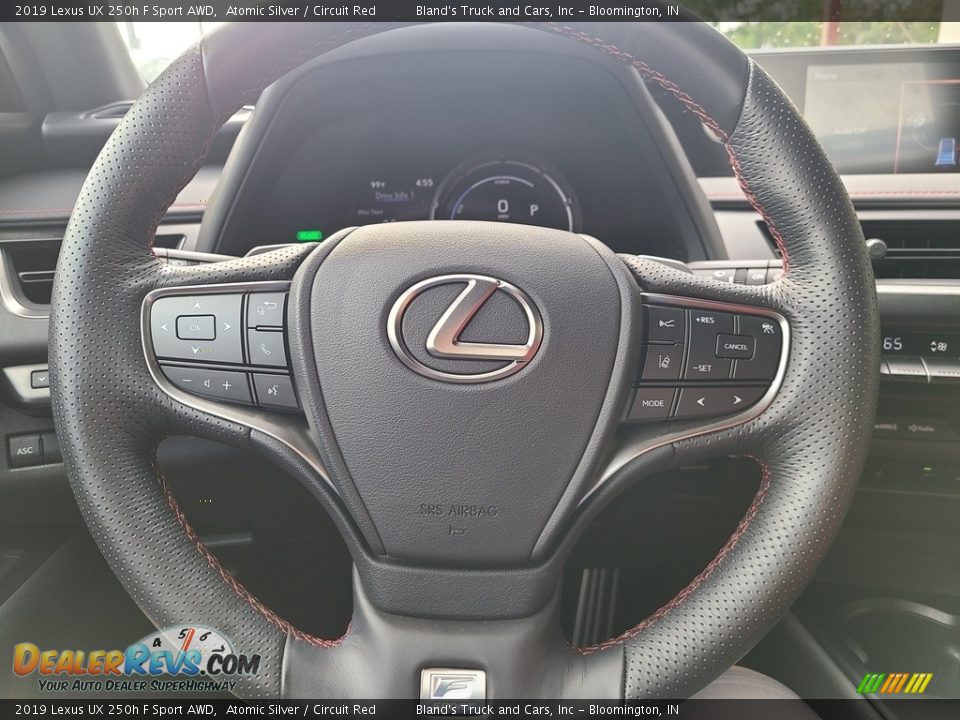 2019 Lexus UX 250h F Sport AWD Steering Wheel Photo #13