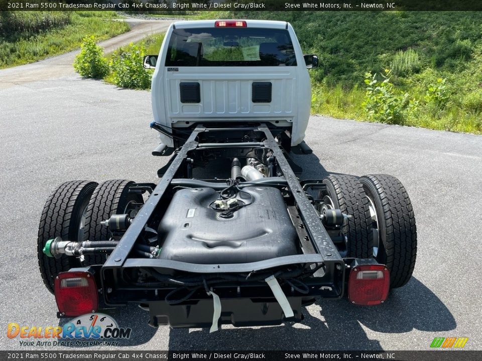 2021 Ram 5500 Tradesman Regular Cab 4x4 Chassis Bright White / Diesel Gray/Black Photo #7