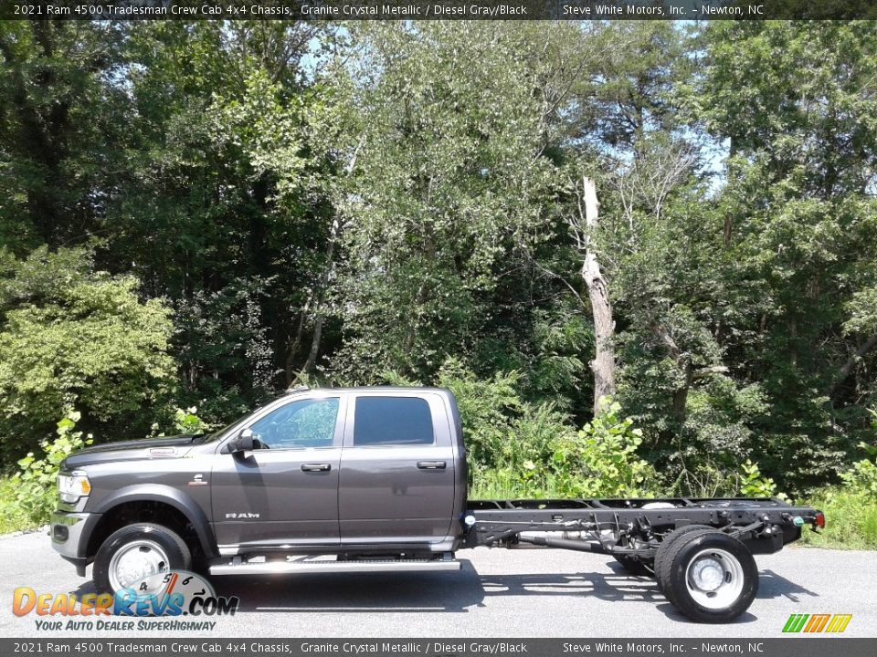 Granite Crystal Metallic 2021 Ram 4500 Tradesman Crew Cab 4x4 Chassis Photo #1