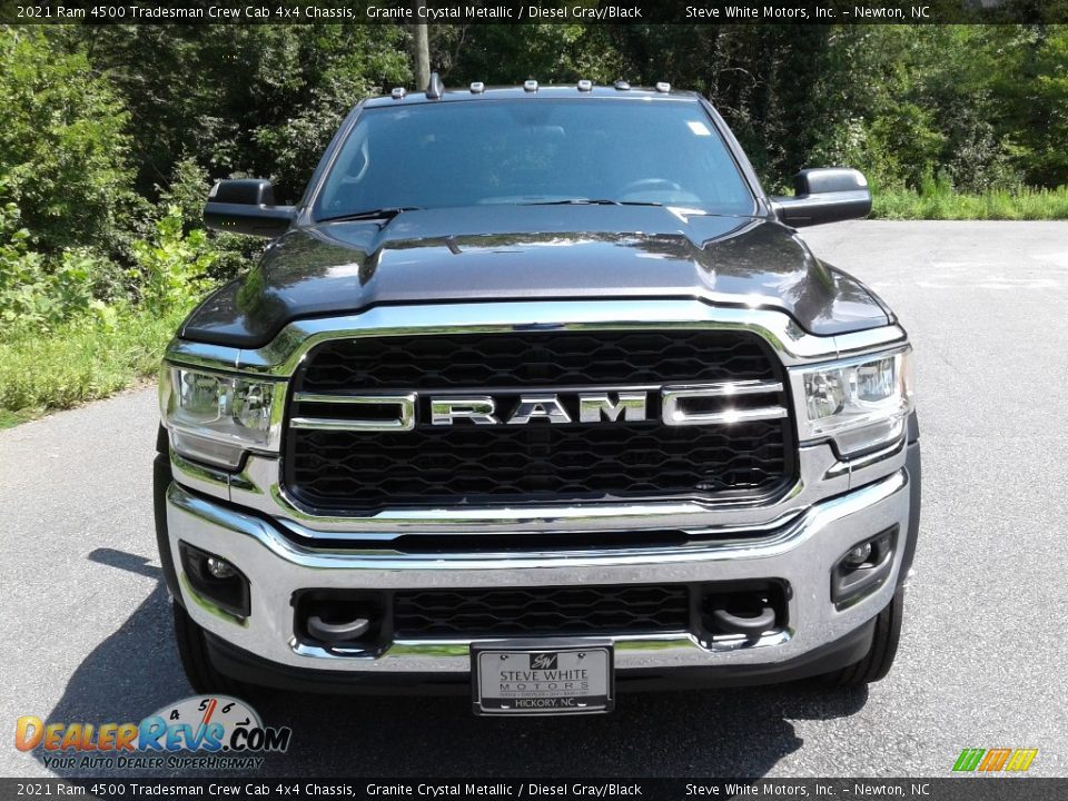 2021 Ram 4500 Tradesman Crew Cab 4x4 Chassis Granite Crystal Metallic / Diesel Gray/Black Photo #3