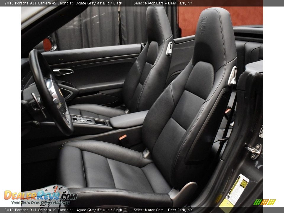 Front Seat of 2013 Porsche 911 Carrera 4S Cabriolet Photo #13