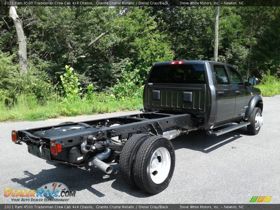 2021 Ram 4500 Tradesman Crew Cab 4x4 Chassis Granite Crystal Metallic / Diesel Gray/Black Photo #6