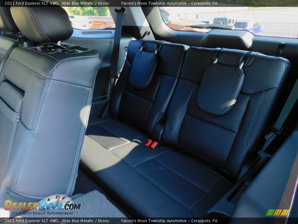2021 Ford Explorer XLT 4WD Atlas Blue Metallic / Ebony Photo #13