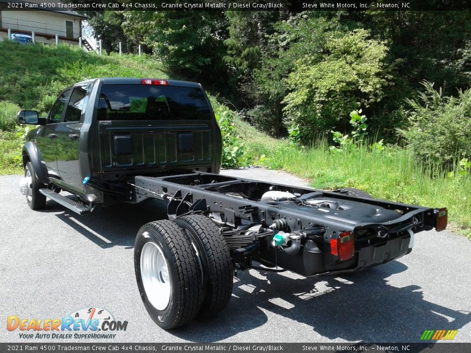 2021 Ram 4500 Tradesman Crew Cab 4x4 Chassis Granite Crystal Metallic / Diesel Gray/Black Photo #8