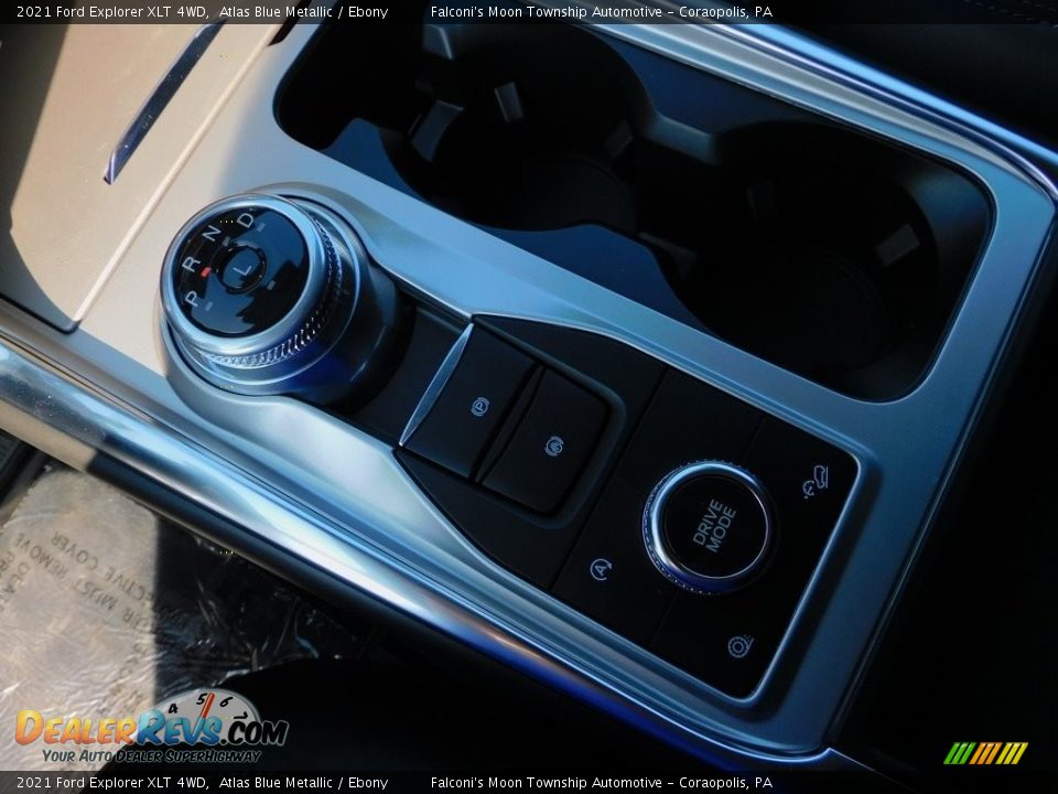 2021 Ford Explorer XLT 4WD Atlas Blue Metallic / Ebony Photo #18