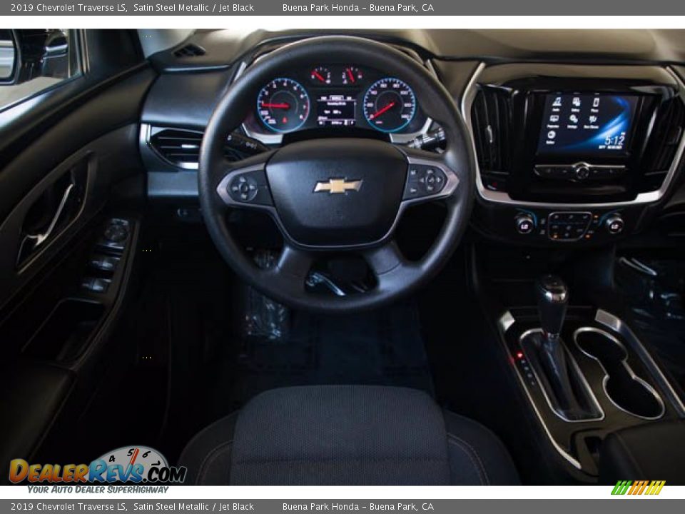 2019 Chevrolet Traverse LS Satin Steel Metallic / Jet Black Photo #5