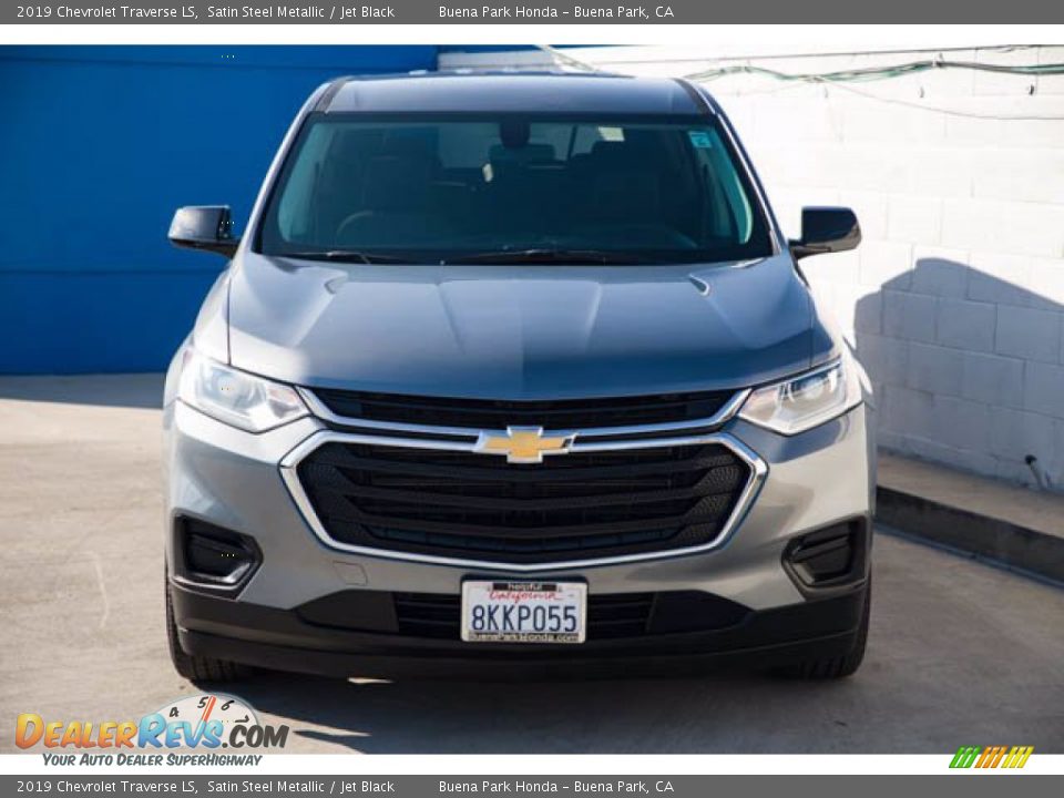 2019 Chevrolet Traverse LS Satin Steel Metallic / Jet Black Photo #7