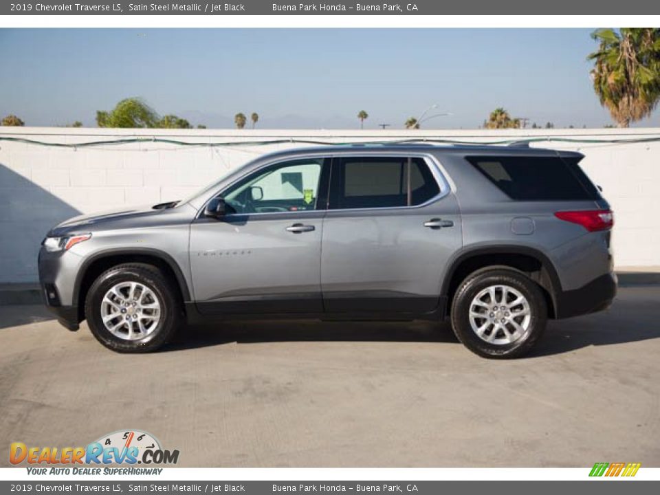 2019 Chevrolet Traverse LS Satin Steel Metallic / Jet Black Photo #10