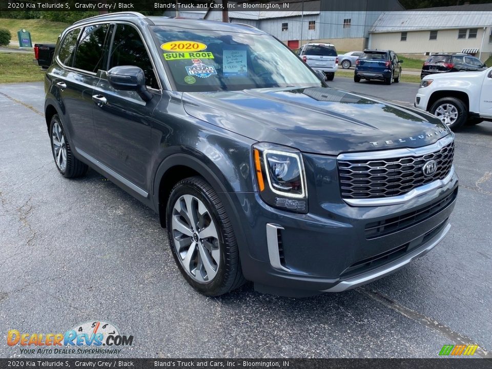 2020 Kia Telluride S Gravity Grey / Black Photo #4