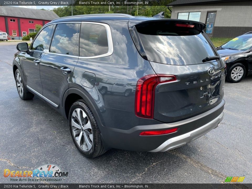 2020 Kia Telluride S Gravity Grey / Black Photo #8